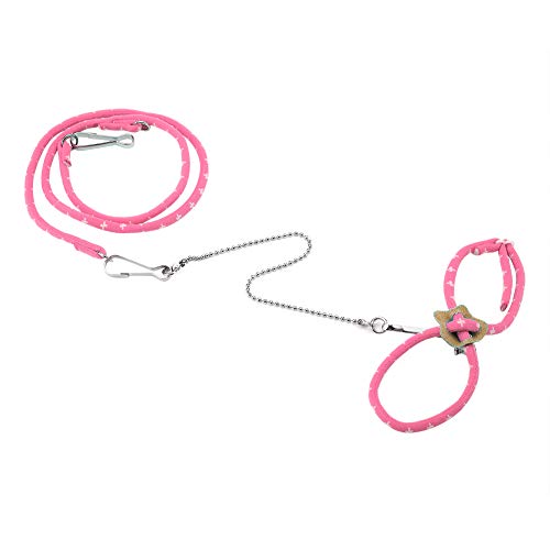 Pet Harn para Sm Anim Com Finder Bell - para Hamsters, e Lagartos (Rosa)