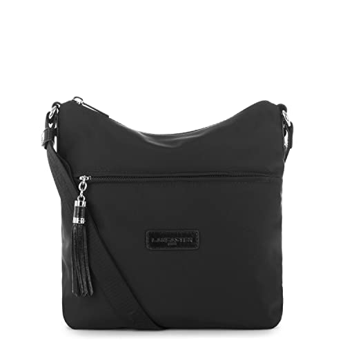 LANCASTER Sac besace - Basic Pompon Noir