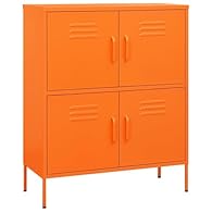 Easy to Clean: The cabinet can be easily cleaned with a damp cloth. Sturdy and Stable: This steel cabinet is made of high-quality steel, ensuring durability and stability. Ample Storage Space: With 2 adjustable shelves, the cabinet provides ample spa...