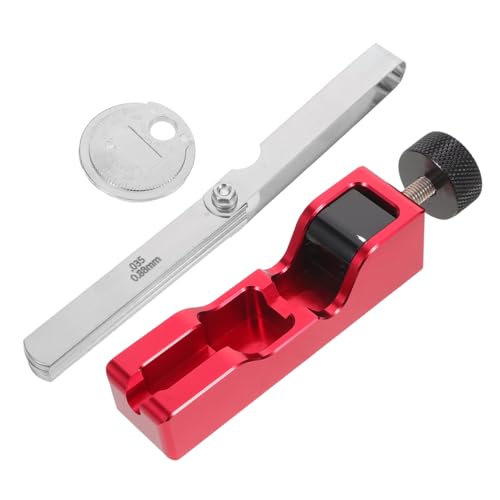 UKCOCO Kit de Ajuste de Espacio para Bujías para Automóviles y Motos Herramienta de Medición Precisa y Resistente Calibrador para Mantenimiento de Motor Accesorio DIY para Reparación de