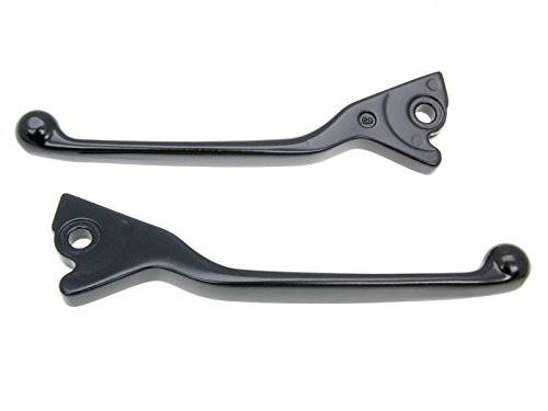 Palancas de freno de moto Vespa GTS manetas negras par