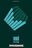 Notebook: Wind Element , Journal for Writing, College Ruled Size 6' x 9', 110 Pages