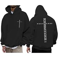 Material: The Christian Hoodies for Men Are Made of Comfy Cotton Blend Fabric to Make Sweatshirts Soft, Skin-Friendly and Easily to Take Care, This Fleece Hoodie Men Will Let You Feel Warm to Wear in Fall and Winter Features: Our Men's Inspirational ...