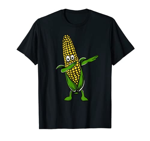 Cute Corn Art For Men Women Farmer Corn On The Cob Farming T-Shirt