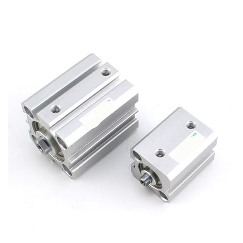 Cilindro fino SDA32X20 neumático industrial de aluminio con carrera corta de 20mm 5