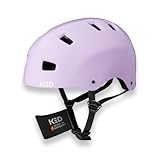 Technologie Max Shell KED 5forty Casque de vélo Jeunesse Unisexe, Orchid, 57-62cm