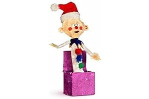 Enchanting 24" Pre-Lit Charlie in the Box for a Merry Christmas