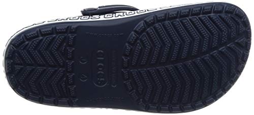 Image of Crocs Boy's Navy /White Clogs - J6 (205992-462)