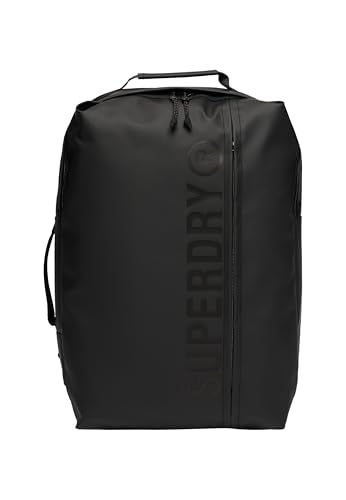 Superdry Sac à dos 35 L en bâche Noir/noir