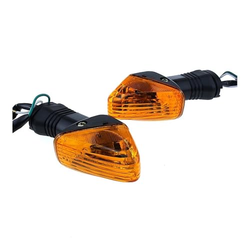 Clignotants de moto à haute visibilité jaune pour la série Kawasaki KLE et ZX