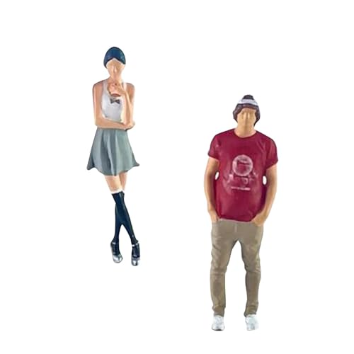 Garende 1:64 Scale Figures of Couples for Diorama Projects