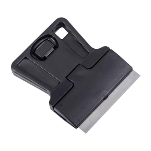 FELTECHELECTR 3PCS Plastic Film Scraper Set for Car Window Tinting Adhesive Removal Tools Non-Damaging Razor Scraper for Stickers and Labels Home and Auto Cleaning