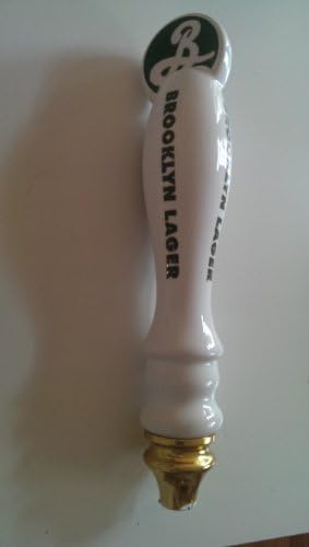 Brooklyn Lager Ceramic Pub Style Tap Handle image 2