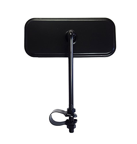Fenix Rectangle Bicycle Mirror All Black. Lowrider Beach Cruiser Chopper