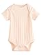 NEXT Gerippte Kurzarm-Babybodys 100% Baumwolle, 5 Stk. Bright Pink 12-18 Monate