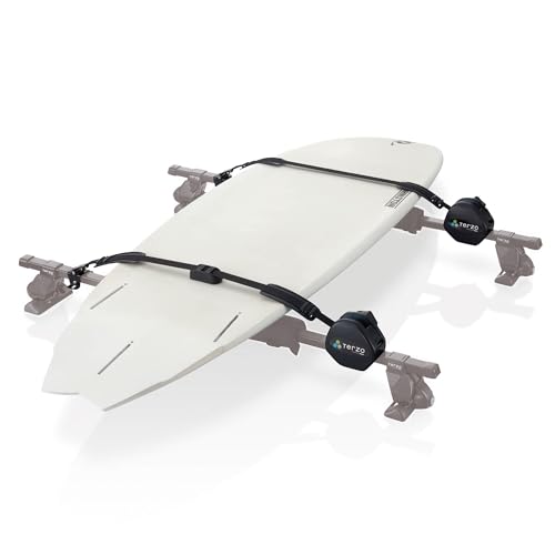 TERZO　サーフボード（4枚まで）用キャリアアタッチメント piaa 車用 Amazon | Terzo テルッツォ (by PIAA) サーフボードキャリア 2枚