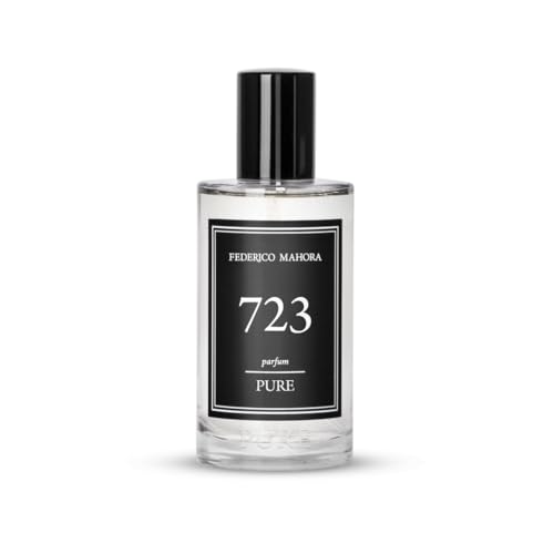 PURE 723 Perfume de Hombre Eau de Parfum 50ml – Fragancia Fougère con Cítricos y Lavanda – Aroma Audaz y Seguro de Larga Duración