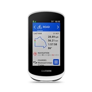 Garmin 010-02703-10,Edge Explore 2 – Fietsnavigatie – Gemakkelijk te bedienen – Ongevallen detectie,Wit