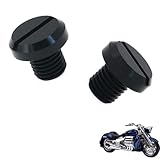 générique 2PCS bouchon retroviseur moto, compatible avec Honda GL1800C Valkyrie,Motorcycle rearview mirror blind plug tuning accessoires