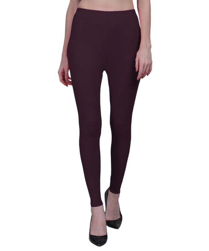 soultrenz Women's Cotton Light Weight Comfortable, Stretchable, Breathable and Soft Ankle Length Leggings-picture-11