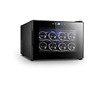 Cantinetta per Vino da 8 a 18 Bottiglie e doppia zona di raffreddamento - Mini Frigo Bar Frigorifero...