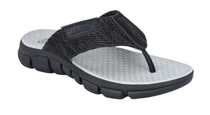 Big Fox Alphabounce-10 Comfortable | Ultra-Light | Bounce Back Technology | Water-resistant Slippers For Men (Black, UK Footwear Size System, Adult, Men, Numeric, Medium, 8) (B0DC6TNWQC) Amazon Price History, Amazon Price Tracker