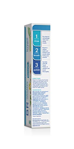 Essential Oxygen Br Certified Organic Toothpaste, For Whiter Teeth, Fresher Breath, Happier Gums, Tooth Sensitivity, Peppermint, 4 Ounce (Pack Of 2) #TOP1
