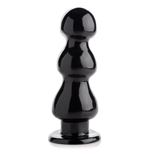 Butt plug Large Master Series Three Bumps pour surmonter le manque de sensations