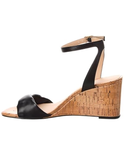 Stuart Weitzman Everly 75 Leather Wedge Sandal2