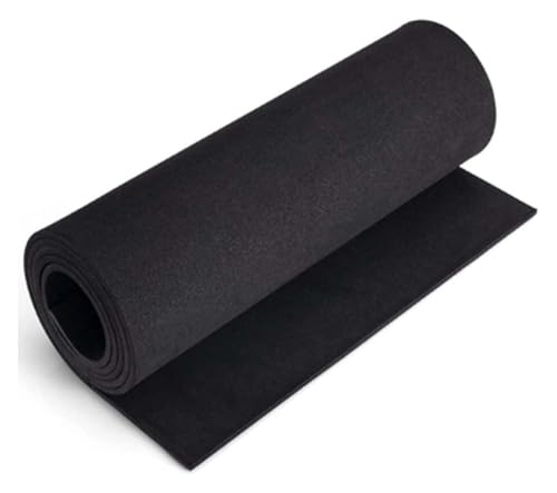 HLHLH 1 Stück EVA-Schaumstoffplatte Schwarz T5mm