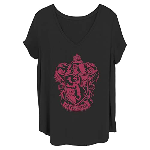 T-shirt Harry Potter femme Gryffindor top haut manches courtes
