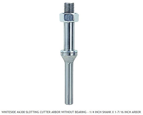 Whiteside Router Bits A300 Arbor 1/4-Inch Shank