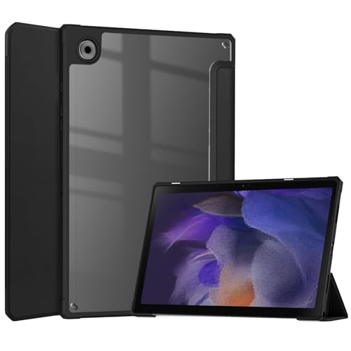 Coque antichoc Samsung Galaxy Tab A8 fine transparente anti-rayures avec support