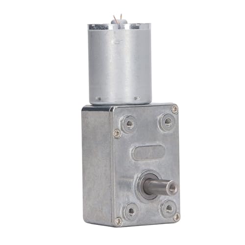 Image of High Torque Gear Motor Double Shafts 12V 25kg.cm Reversible Self Locking for Ovens Washing Machines Curtains (18RPM)