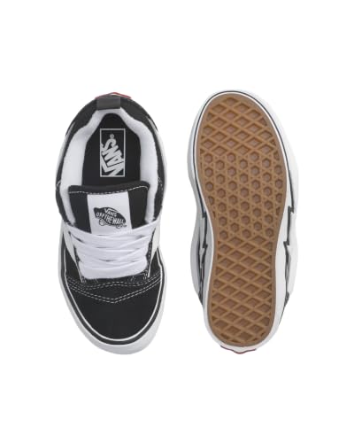 Image of Vans Kids' Knu Skool Elastic Lace Bolt Shoe