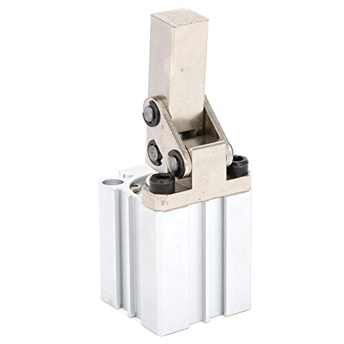 ERYUE ALC Clamp Arm Lever Pneumatic Cylinder Strong Double Acting Air Cylinder for Precise Work,Air for Industrial Usage (ALC40 is not Magnetic)