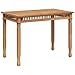 vidaXL Teak Massiv Garten Esstisch Witterungsbeständig Gartentisch Holztisch Terrassentisch Tisch Holztisch Teaktisch Balkontisch 120x65x80cm