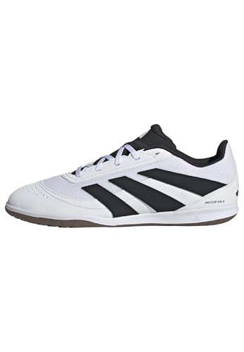 Adidas Mixte Predator Club Indoor Sala Football Boots, FTWR White/Core Black/Lucid Lemon, 40 2/3 EU