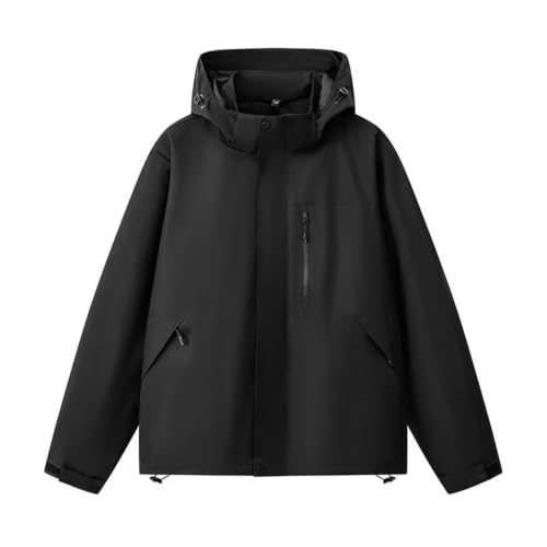 Windbreaker Jacket Women Hooded Rain Coat Outdoor Hiking Jacket - image 4