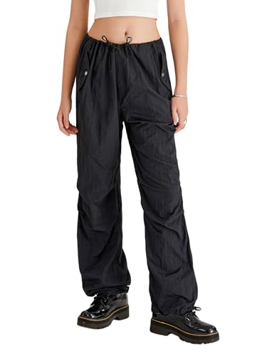 Womens-Cargo-Sweatpants-Casual-Baggy-High-Waisted-Joggers-Pants-Sweat-Trousers