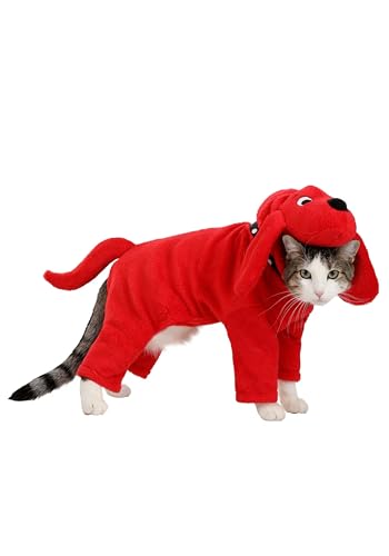 Disfraz para perro Clifford miniatura 4