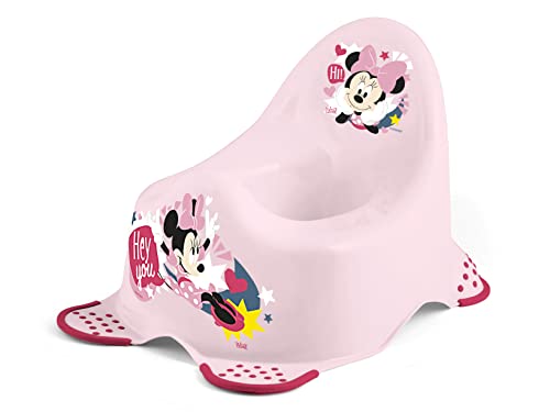 Lulabi Minnie Icon Vasino Bimba in Polipropilene con Piedini in Gomma Antiscivolo