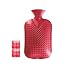 Fashy Hot Water Bottle Plain (Cranberry)