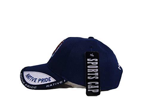 Gorra estilo béisbol azul Native American Pride miniatura 3