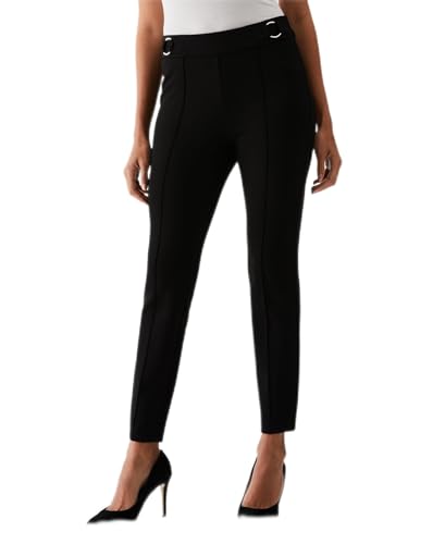 Rafaella Women's Petite Slim Ankle Pant With...