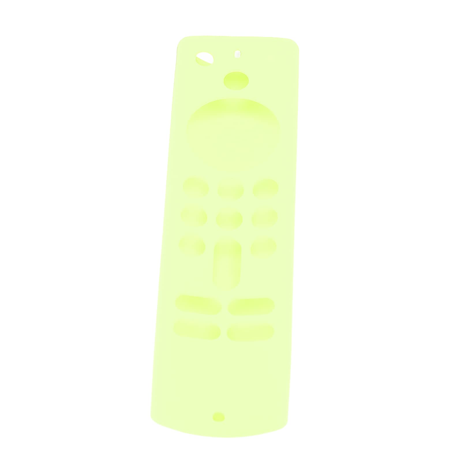 Generic Funda de Silicona para Mando a Distancia Fire TV Stick, Antideslizante, a Prueba de Golpes, con Cordón para Niños y Mascotas, Material Respetuoso con la Piel, Fácil de Instalar (Verde