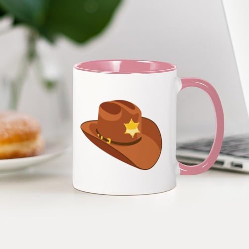 Taza de cerámica 11 oz estilo cowboy miniatura 4