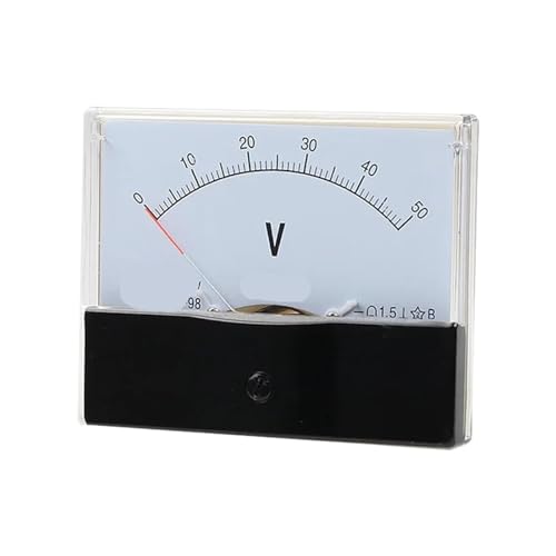 Voltmètre analogique 44C2 DC 20V pour panneau électrique