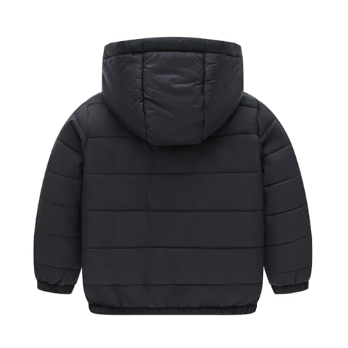 sfdgfhyf Kids Boys Girls Hooded Puffer Jacket Winter Coat Toddler Lightweight Packable Quilted Bubble Coat2