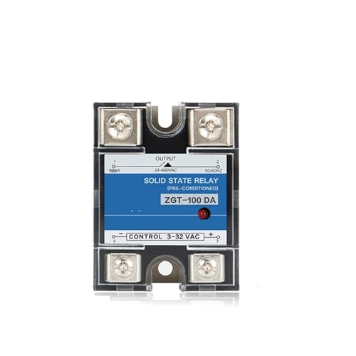 Relais statique monophasé SSR-100DA commande CC commutateur industriel - 2